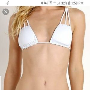 San Lorenzon Braided Halter Bikini Top